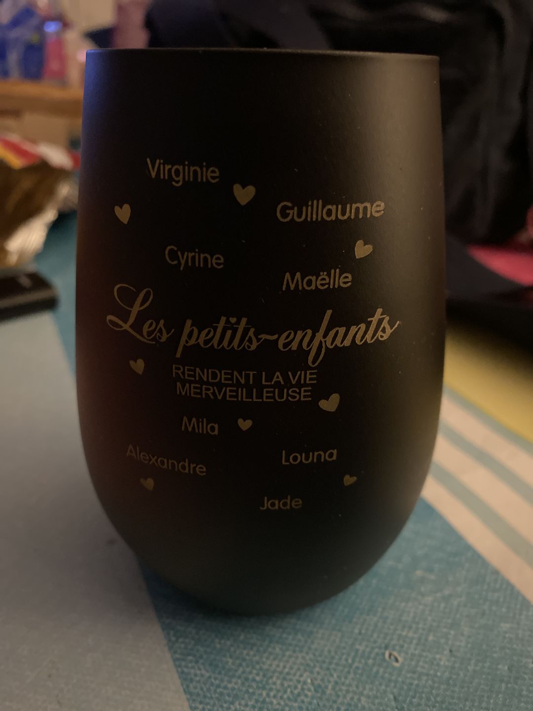 Customer photo review of Les petits-enfants - Grands-parents-Photophore