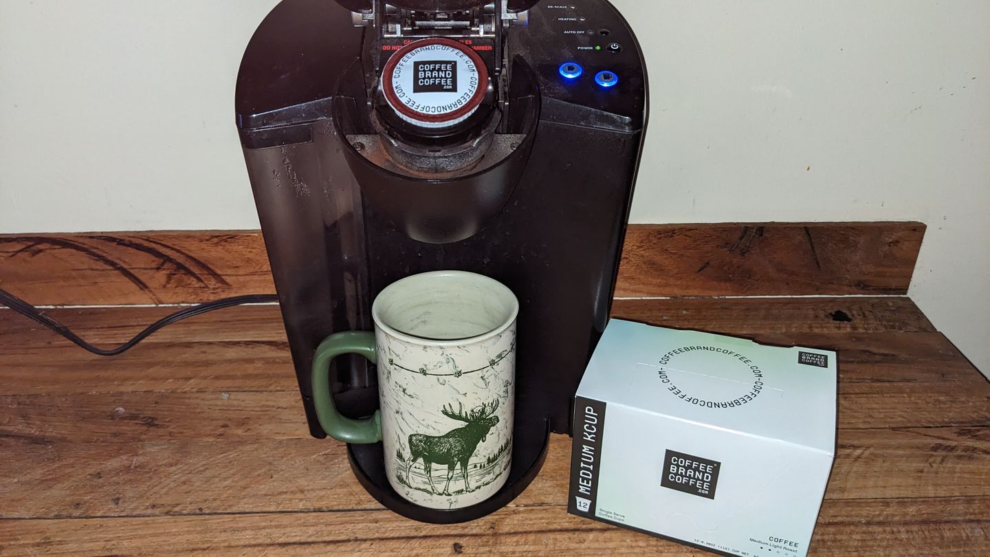 Customer photo review of Medium Roast Kcups