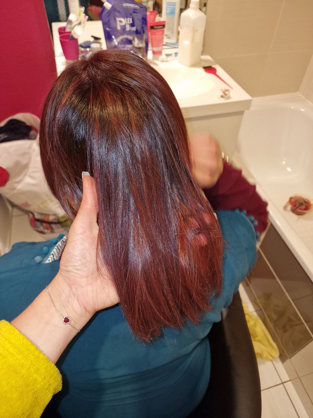 Customer photo review of Lissage Au Tanin Salvatore Tanino Therapy
