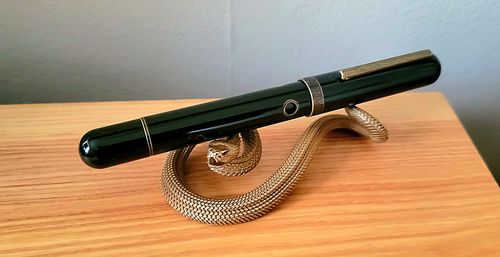 Customer photo review of Rattlesnake Pen Holder