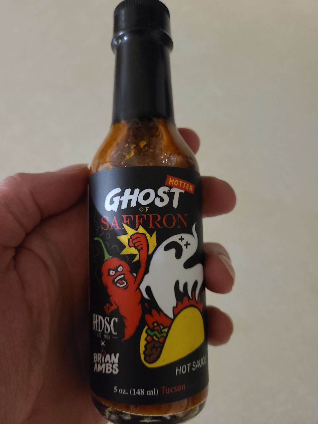 Customer photo review of Hotter Ghost of Saffron
