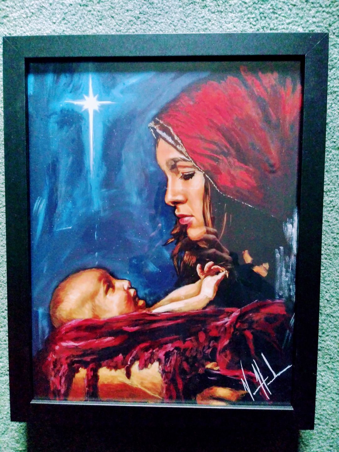 Customer photo review of A Savior is Born