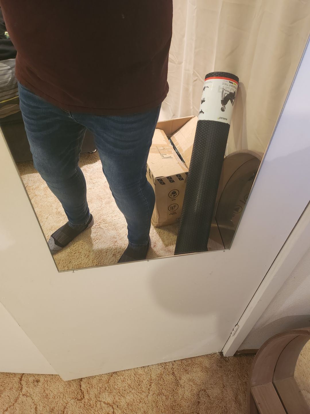 Customer photo review of Ultra Stretch Jeans - Skinny Fit - Indigo Fade