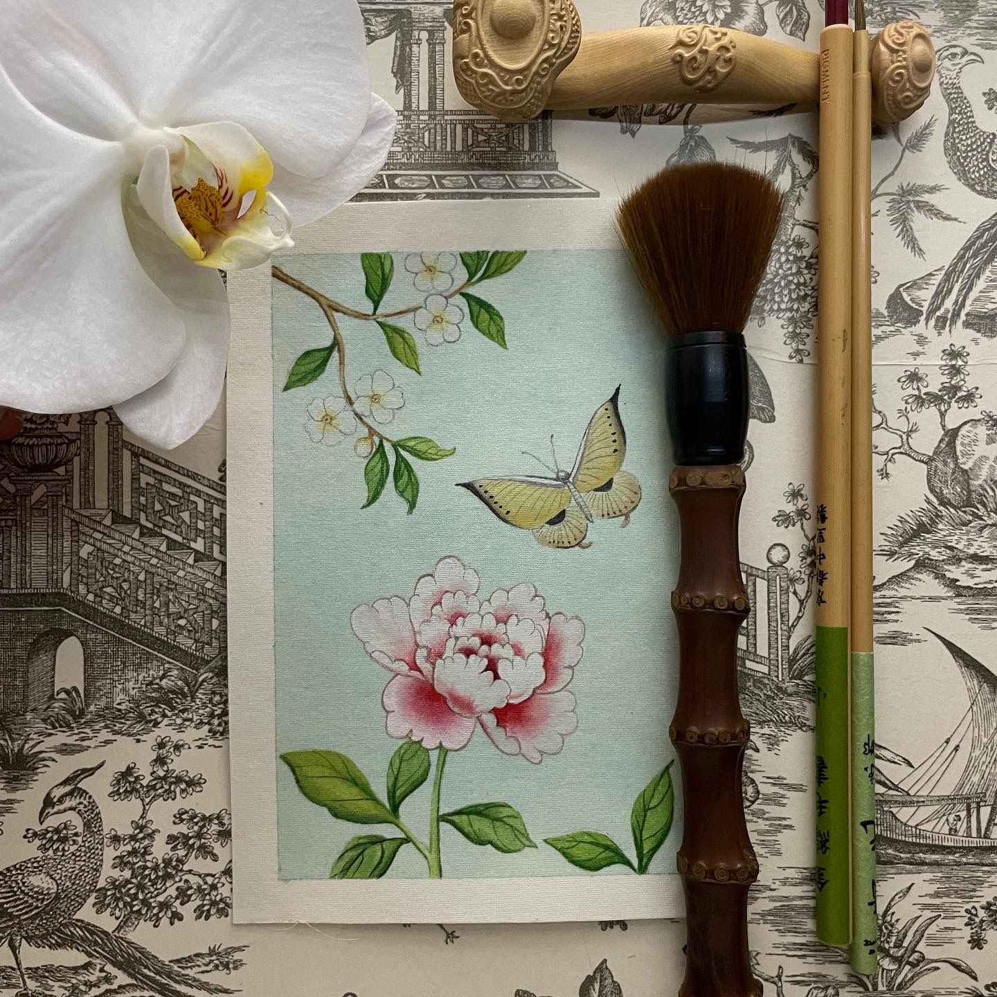Customer photo review of Silk Paper
