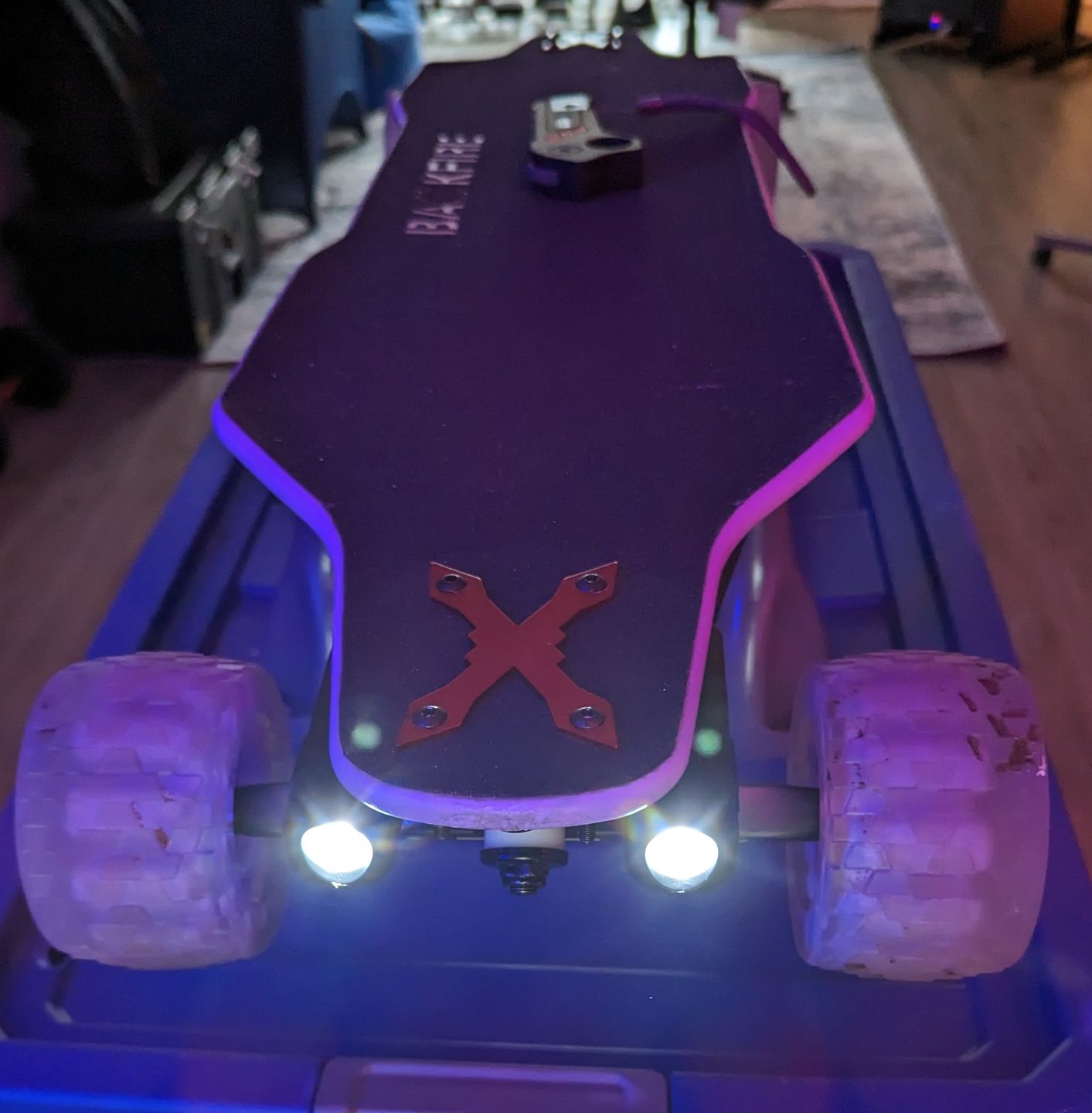 Customer photo review of Backfire Front Light for Electric Longboard -Gen II