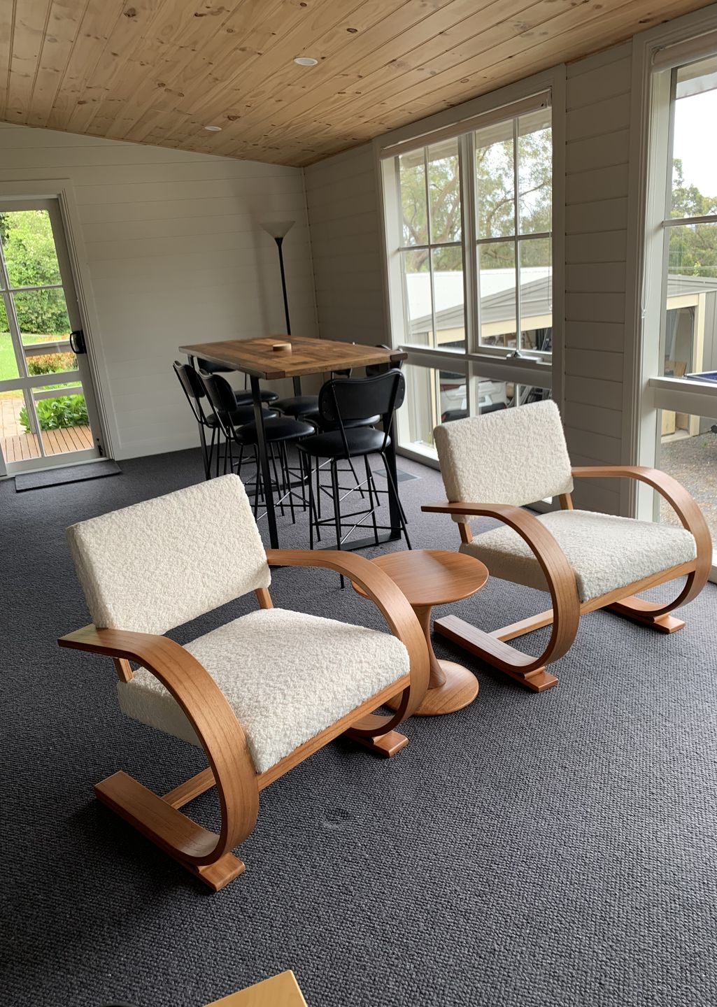 Customer photo review of French Modernist Armchair | Soft White