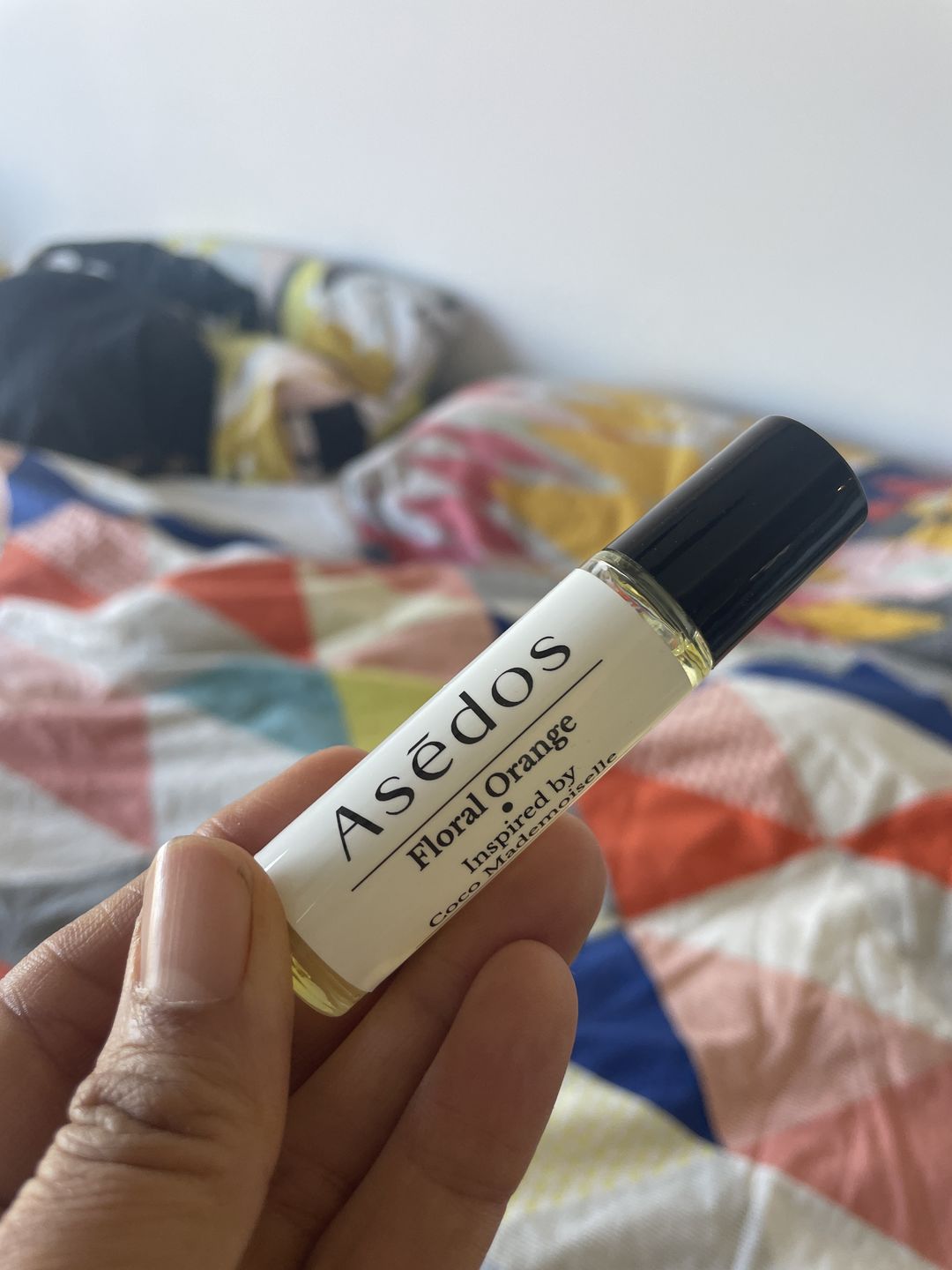 Customer photo review of AMBER ALMOND PERFUME OIL