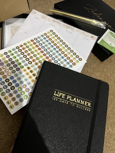 Customer photo review of Life Planner Box Premium