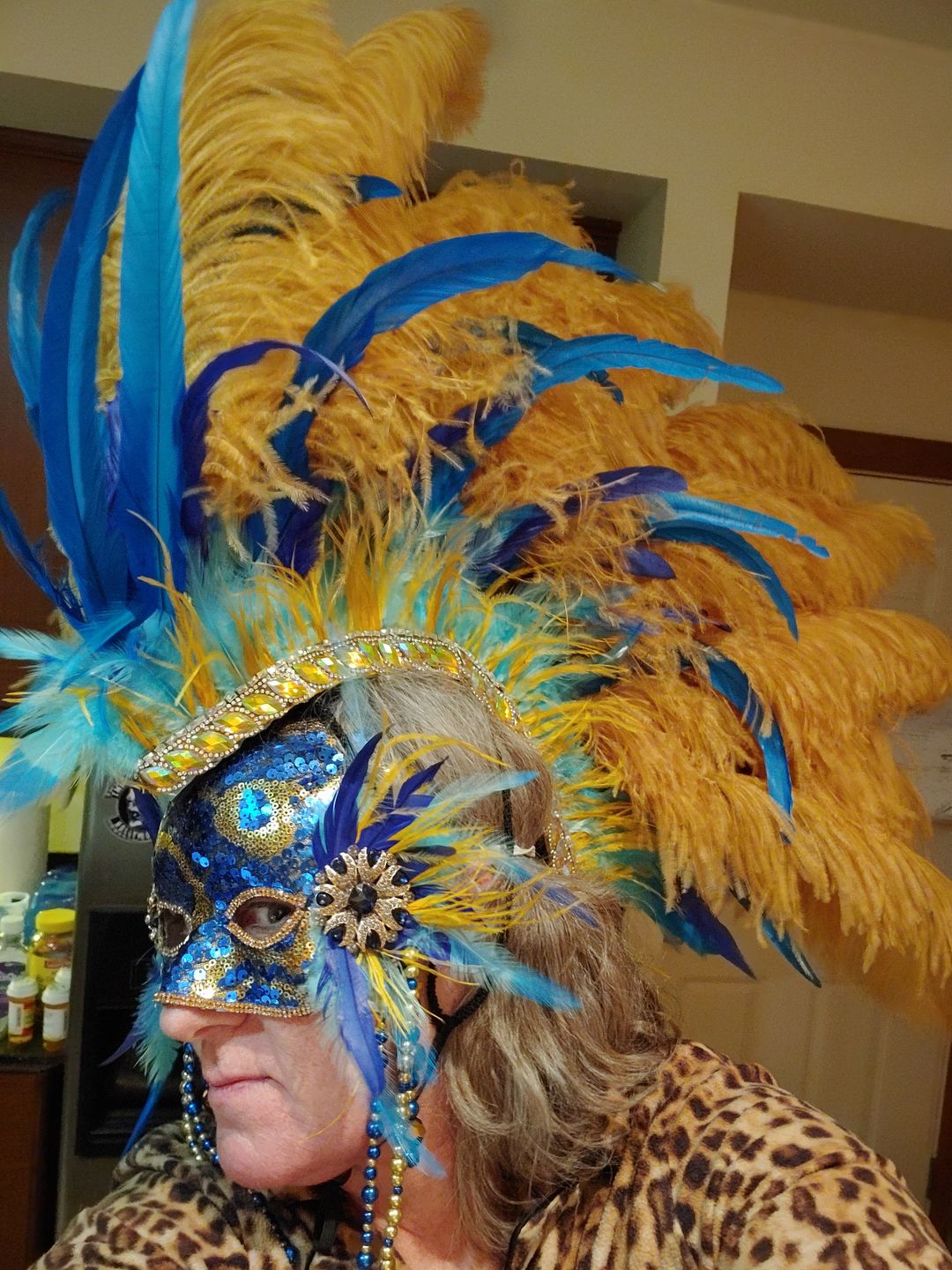 Customer photo review of Ostrich Wing Feathers | Ostrich Plumes