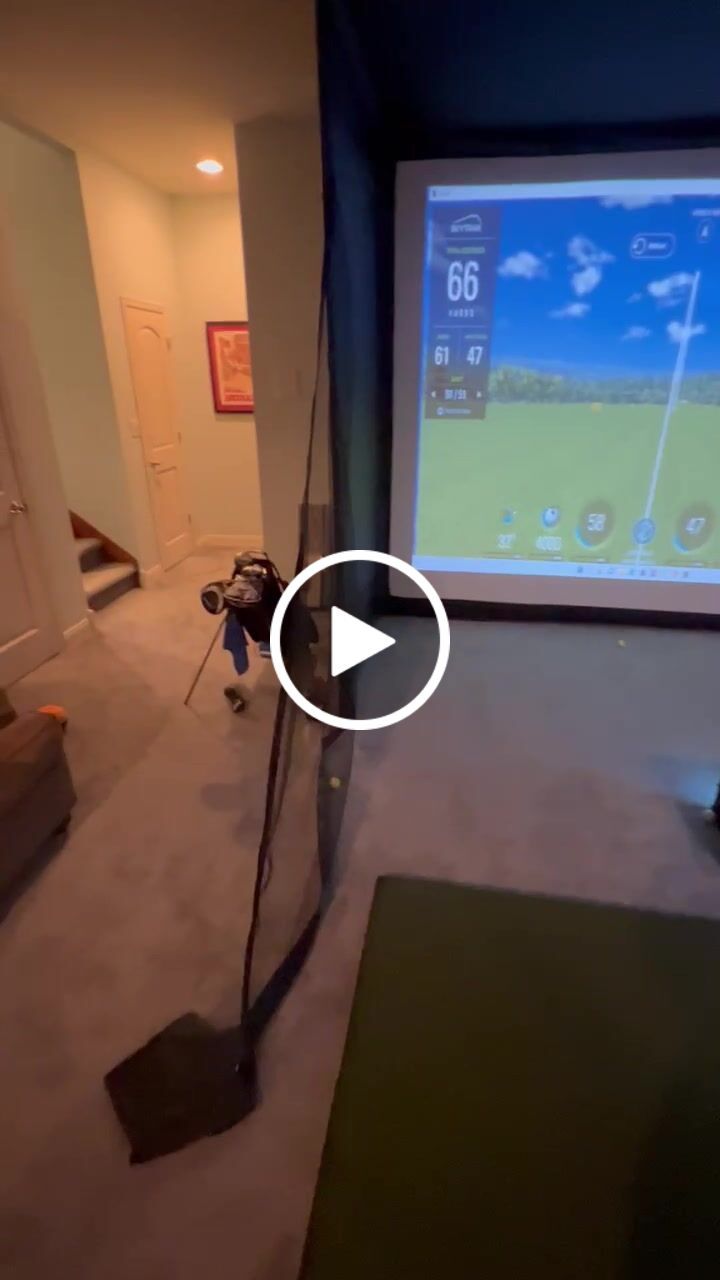 Customer video review of PerfectBay™ Golf Simulator Screen Enclosure