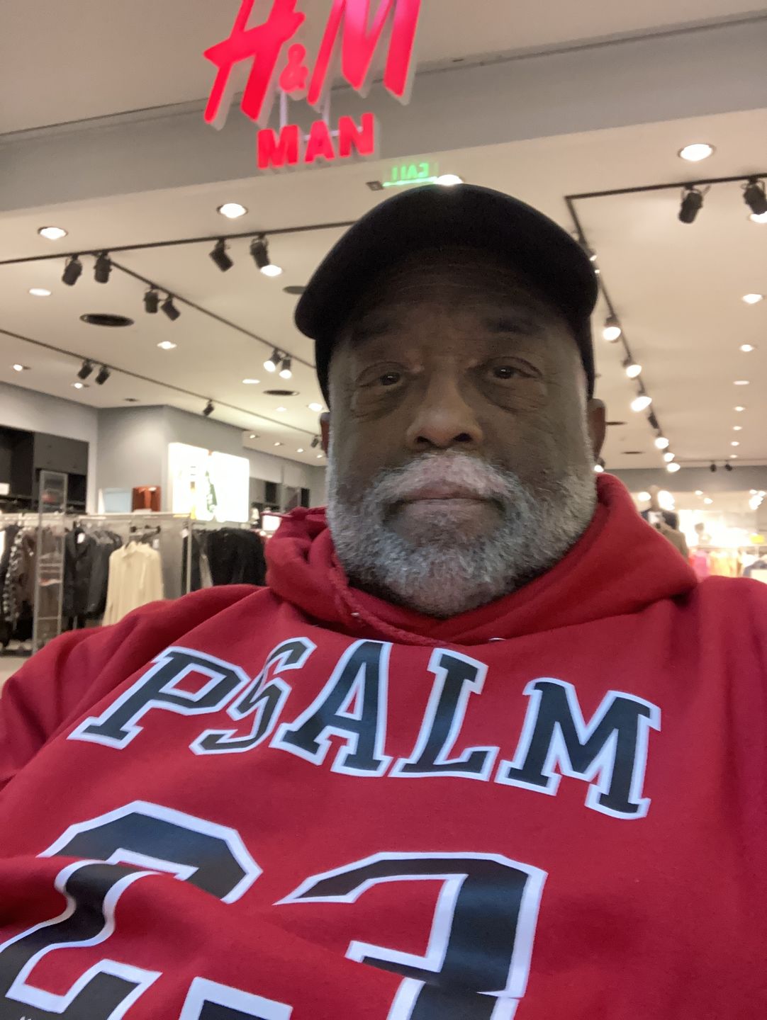 Customer photo review of PSALM 23 Hoodie
