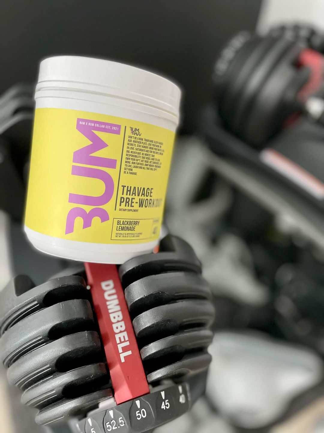 Customer photo review of CBUM - Thavage Pre-Workout 21oz
