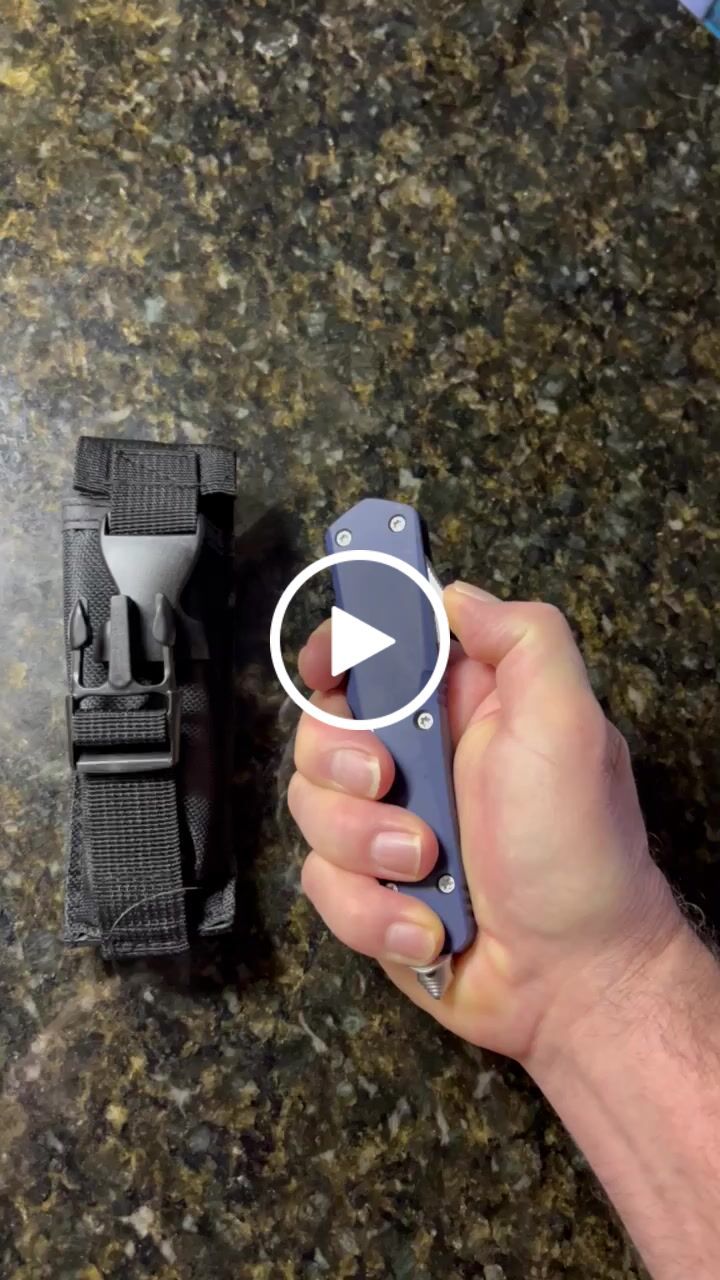 Customer video review of *Pre Order* Blue Ghost D/A OTF (Multiple Blade Styles Available)