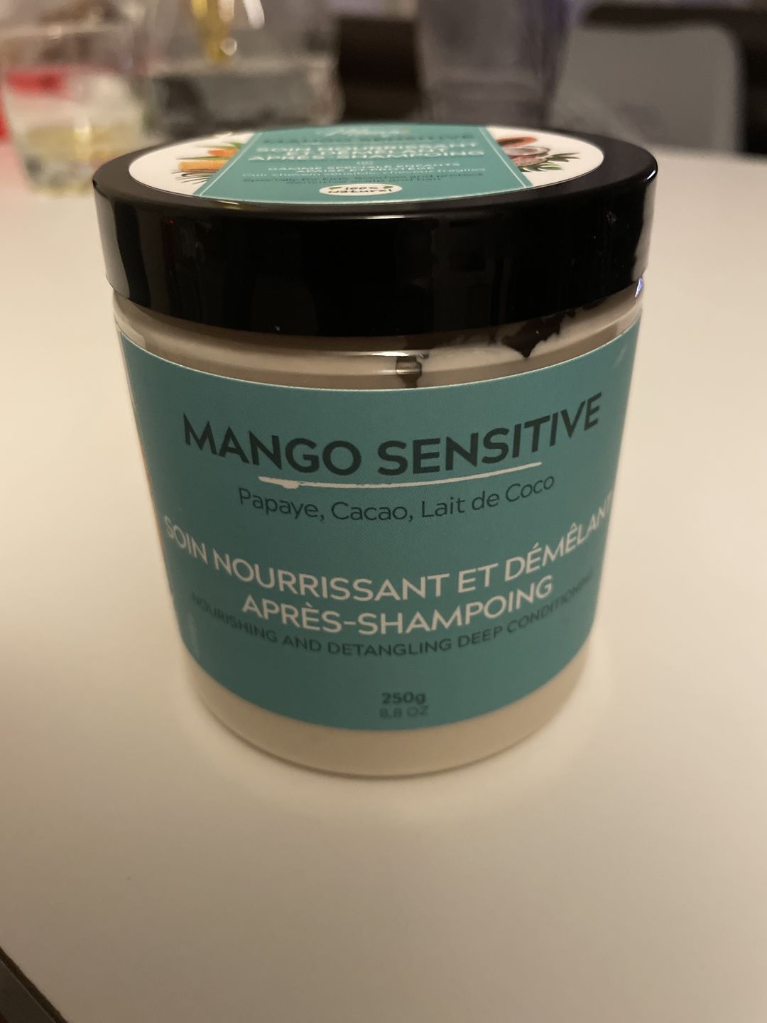 Customer photo review of Soin nourrissant et démêlant après-shampoing