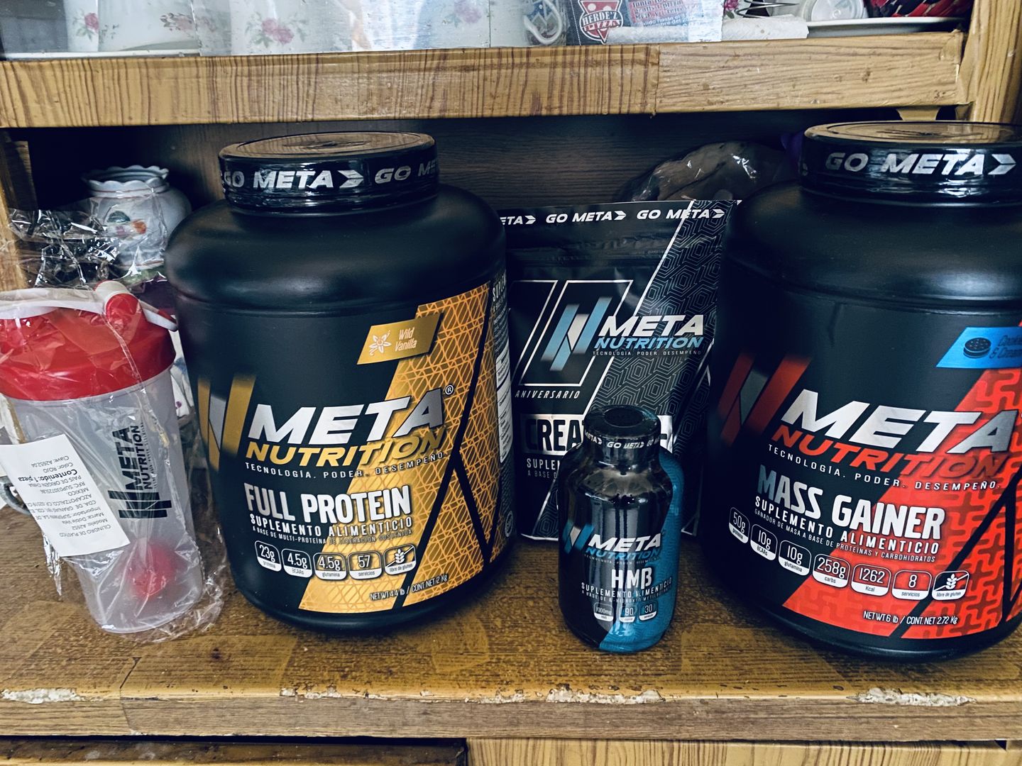 Customer photo review of PACK - GANANCIA MUSCULAR FULL