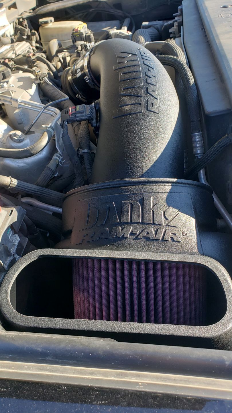 Customer photo review of 2017-2019 Duramax Cold Air Intake Kit (42249)