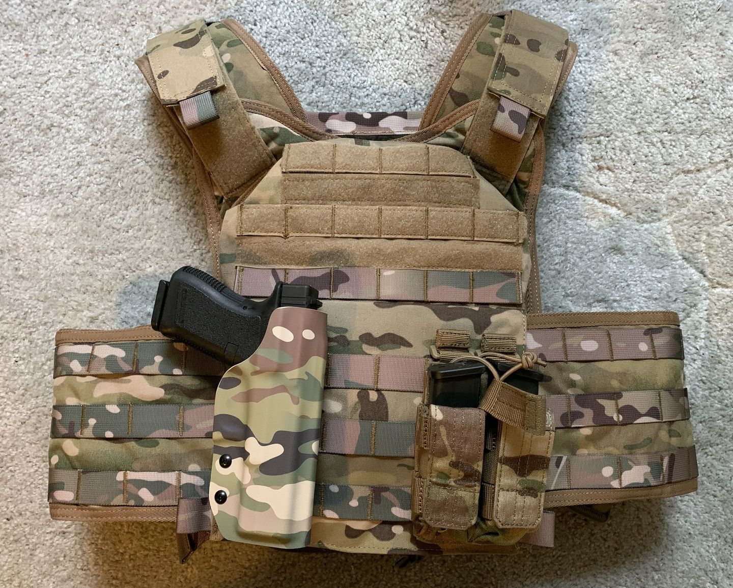 Customer photo review of RTS Tactical Premium Plate Carrier 10X12