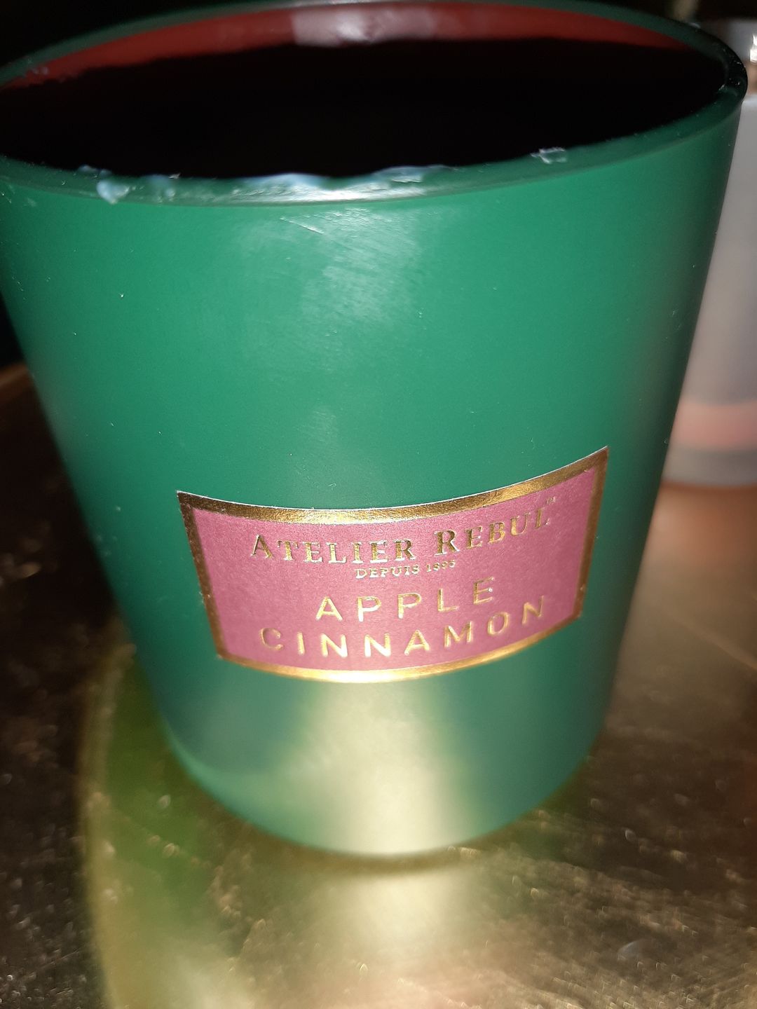 Customer photo review of Apple Cinnamon Geurkaars 210g
