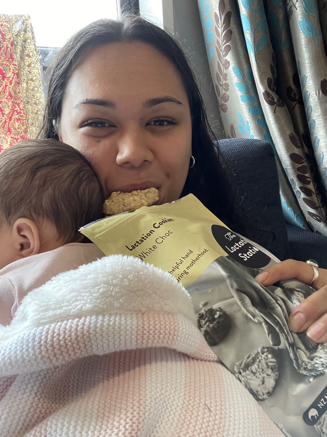 Customer photo review of Salted Caramel Lactation Cookies