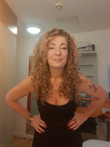 Customer photo review of Spiral Ash Blonde