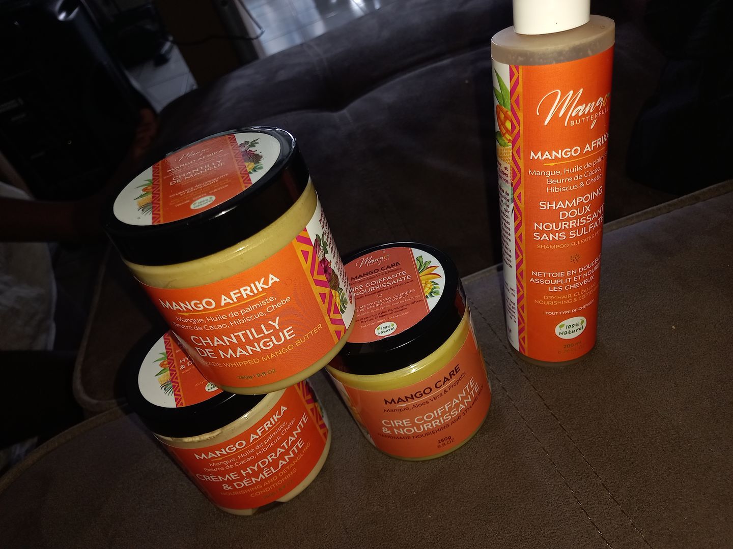 Customer photo review of Cire coiffante et nourrissante