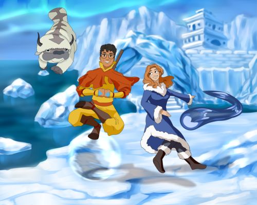 Customer photo review of 'Avatar The Last Airbender' Style Custom Portrait