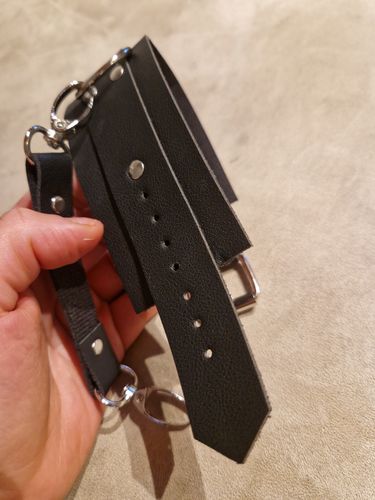 Customer photo review of Yasin's Bodysuit Harness