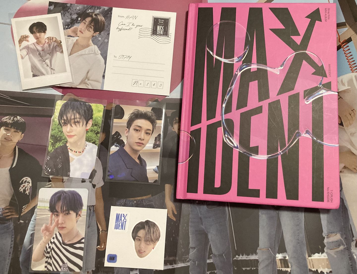 Customer photo review of STRAY KIDS - 7TH MINI ALBUM MAXIDENT STANDARD EDITION