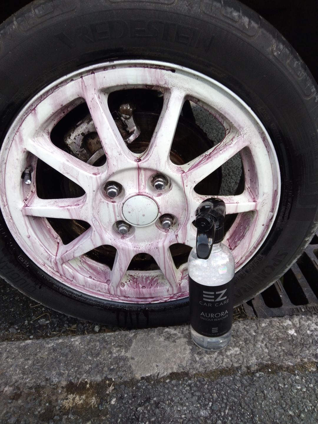 Customer photo review of AURORA - ADVANCED FALLOUT REMOVER