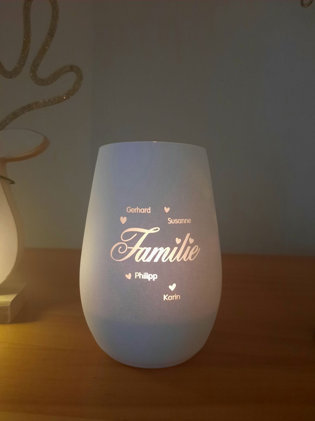 Customer photo review of Familie ist... - Familien-Windlicht