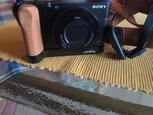 L-Shaped Wooden Grip for Sony RX100 III/IV/V(V | SmallRig