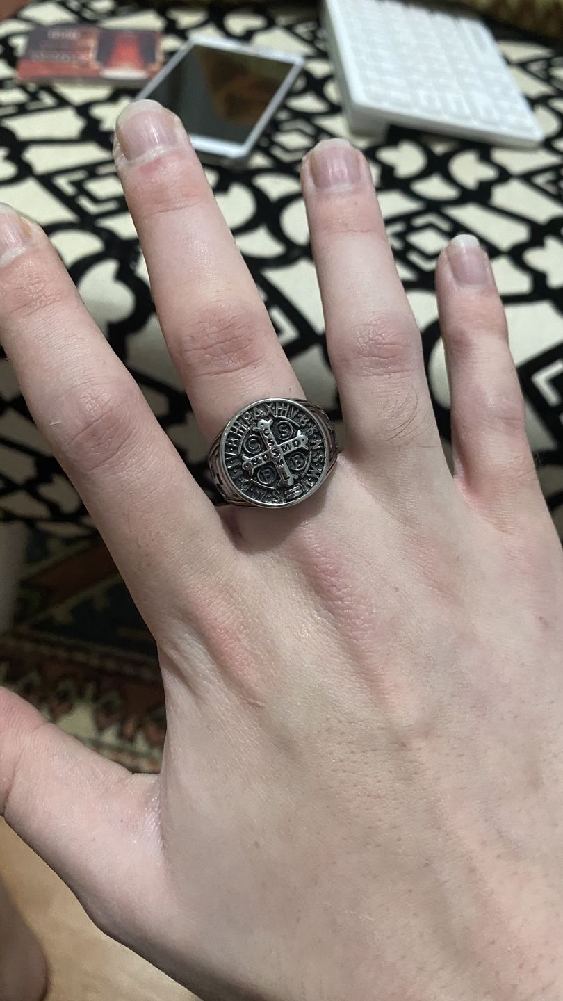 Customer photo review of ST. BENEDICT.
