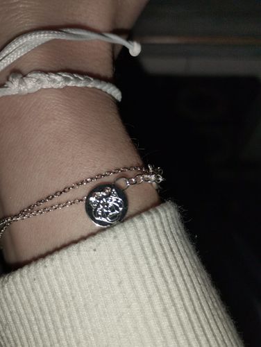 Customer photo review of Custom Love Bracelet