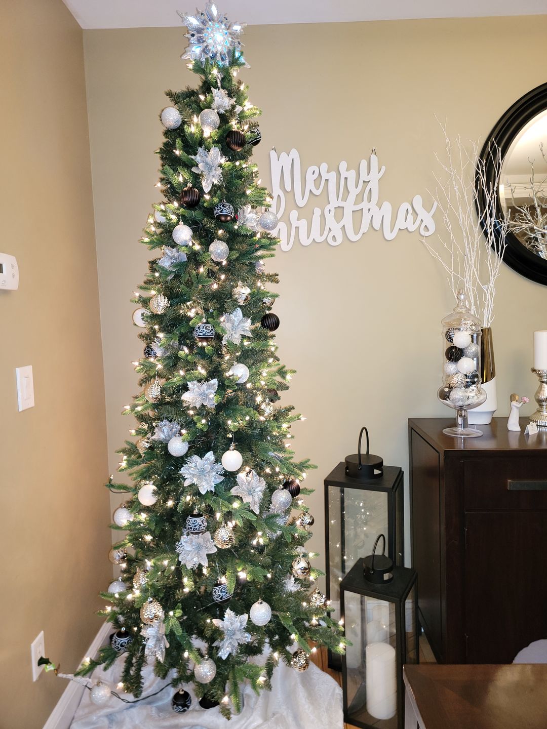 Customer photo review of Bulk 6" Poinsettias Artificial Christmas Flowers Wholesale