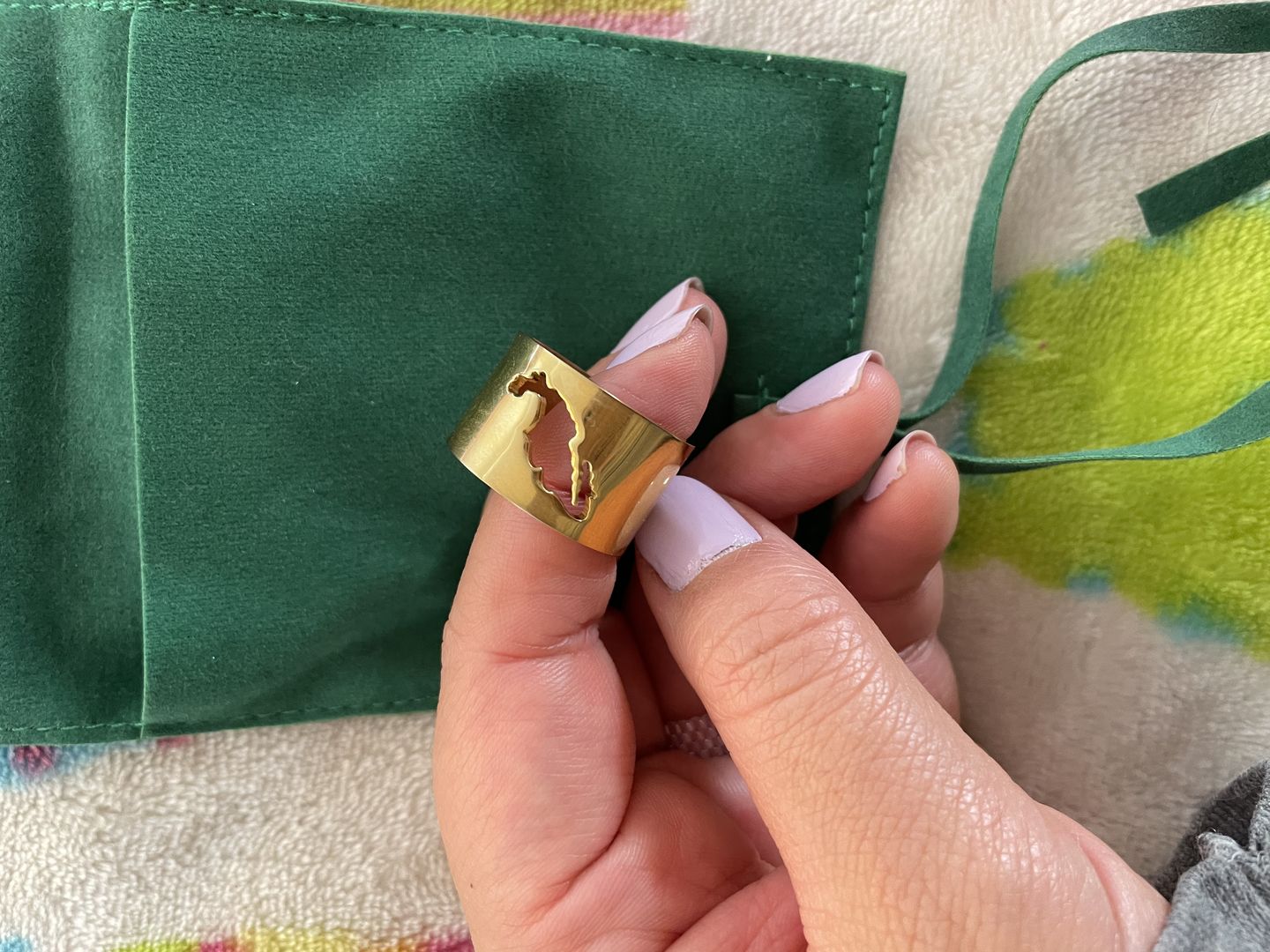 Customer photo review of Anillo México Querido