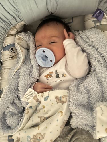 Customer photo review of Chupete Celeste Nenina & Co