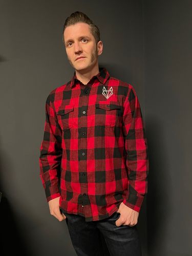 Customer photo review of Geofuchs Stick  - Unisex Flanellhemd mit Stick