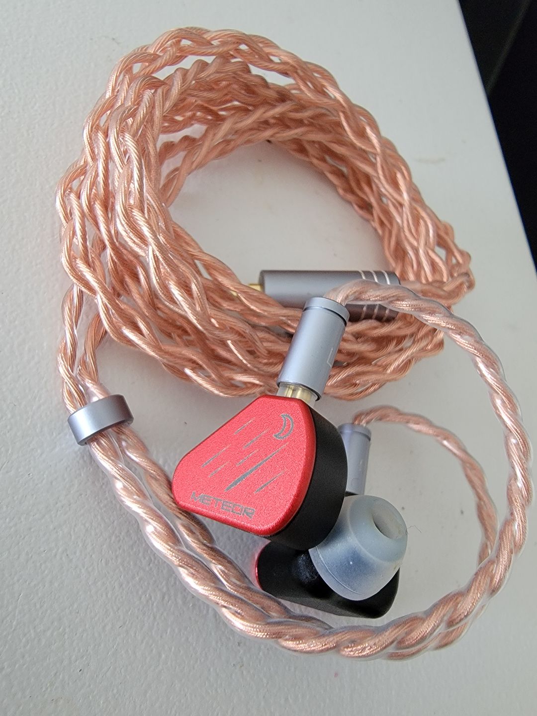 Customer photo review of Symphonium Audio x NightJar Meteor In-Ear Headphones