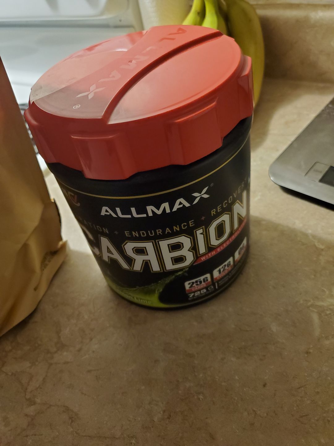 Customer photo review of Allmax - Carbion 725g