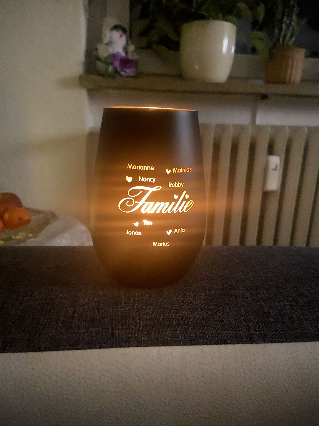 Customer photo review of Familie ist... - Familien-Windlicht