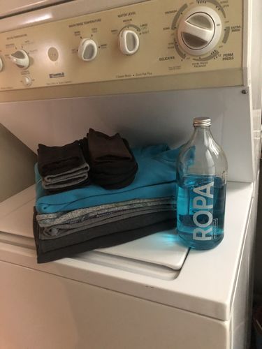 Customer photo review of Detergente de ROPA hipoalergénico