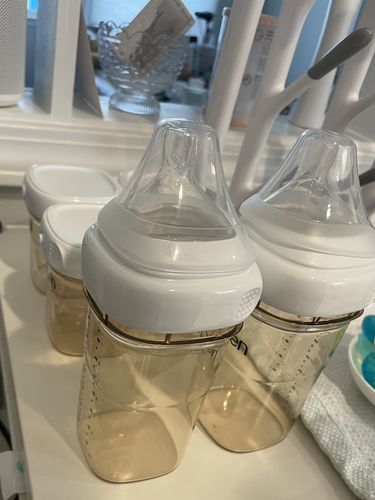 Customer photo review of Hegen Nipple Fast Flow, 2-Pack (6 months and beyond)