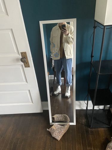 Customer photo review of Towel Embroidered Flowers Jacket