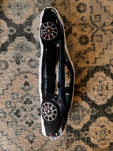 Customer photo review of Create A Custom Car Pillow