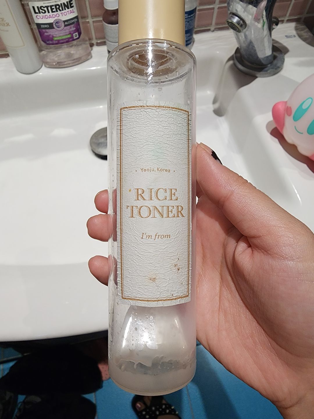 Customer photo review of I'm From Rice Toner 150 ml