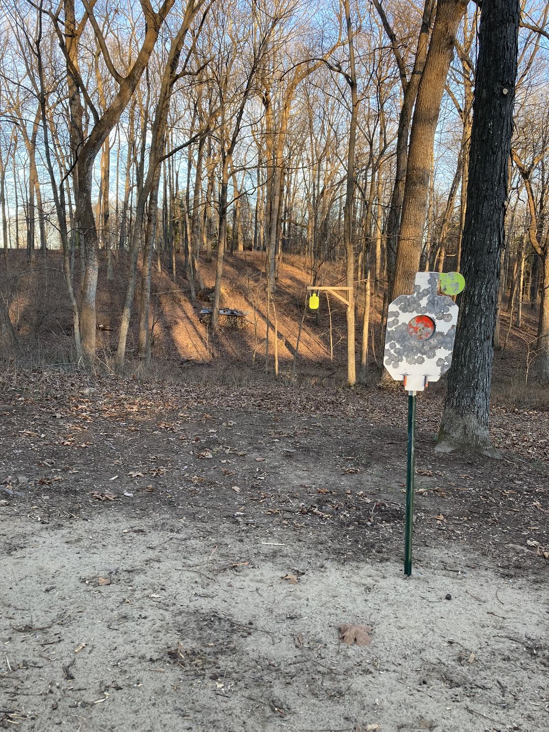 Customer photo review of 12" X 20" X 3/8" AR500 Steel Torso Shooting Target