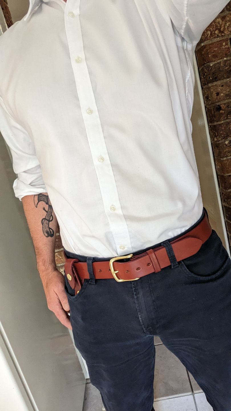 Customer photo review of Belt hanger