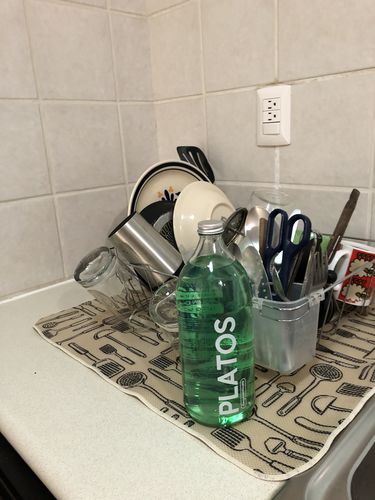 Customer photo review of Jabón para lavar PLATOS con olor