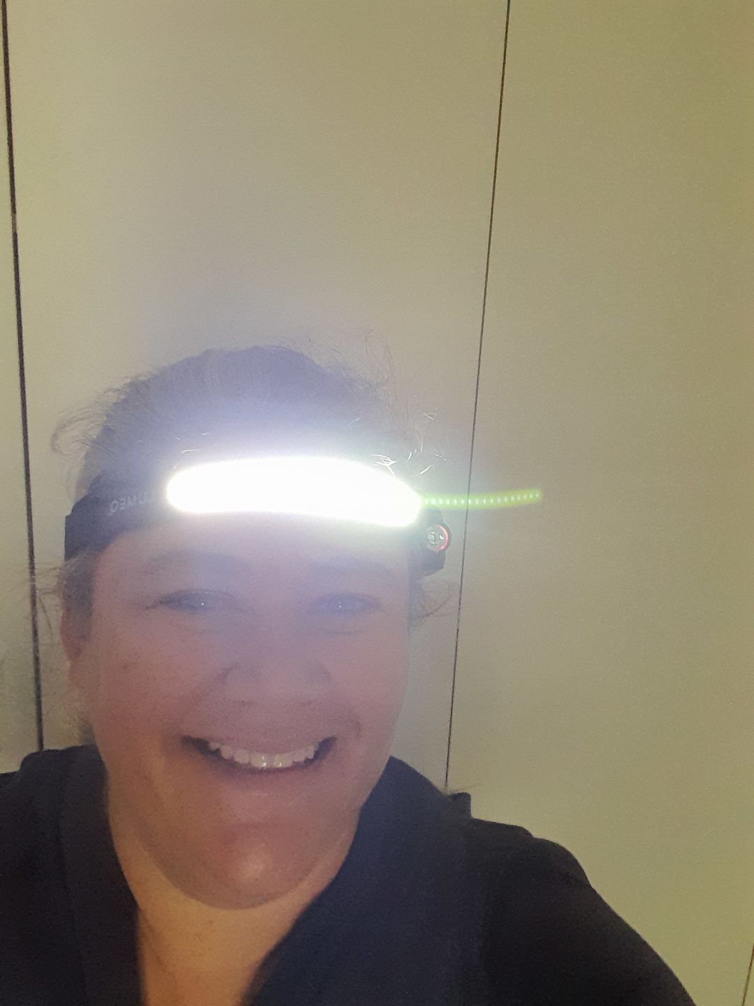 Customer photo review of Lumeo Pro Premium Headlamp