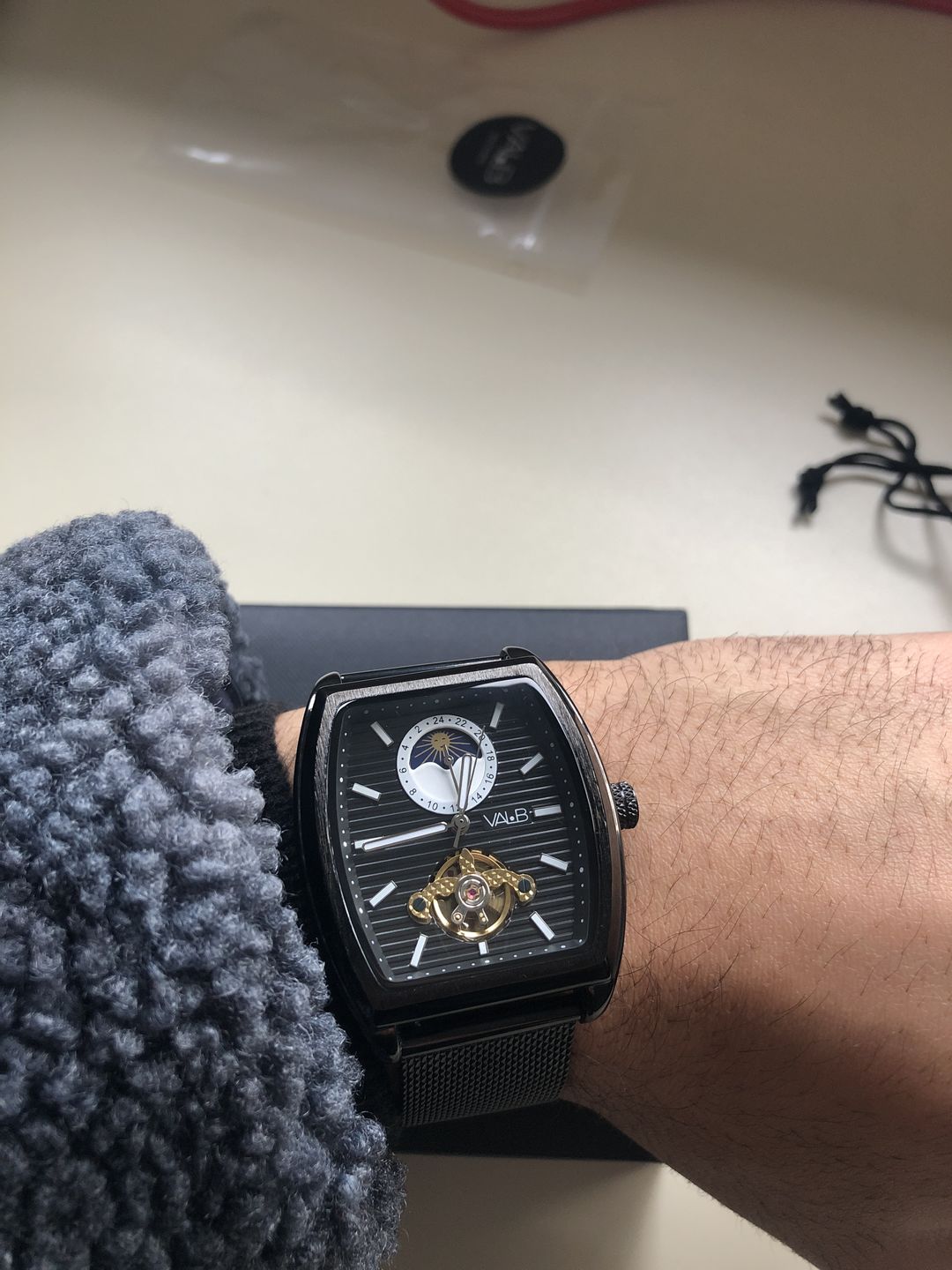 Customer photo review of LUNAR BLACK ELEGANCE